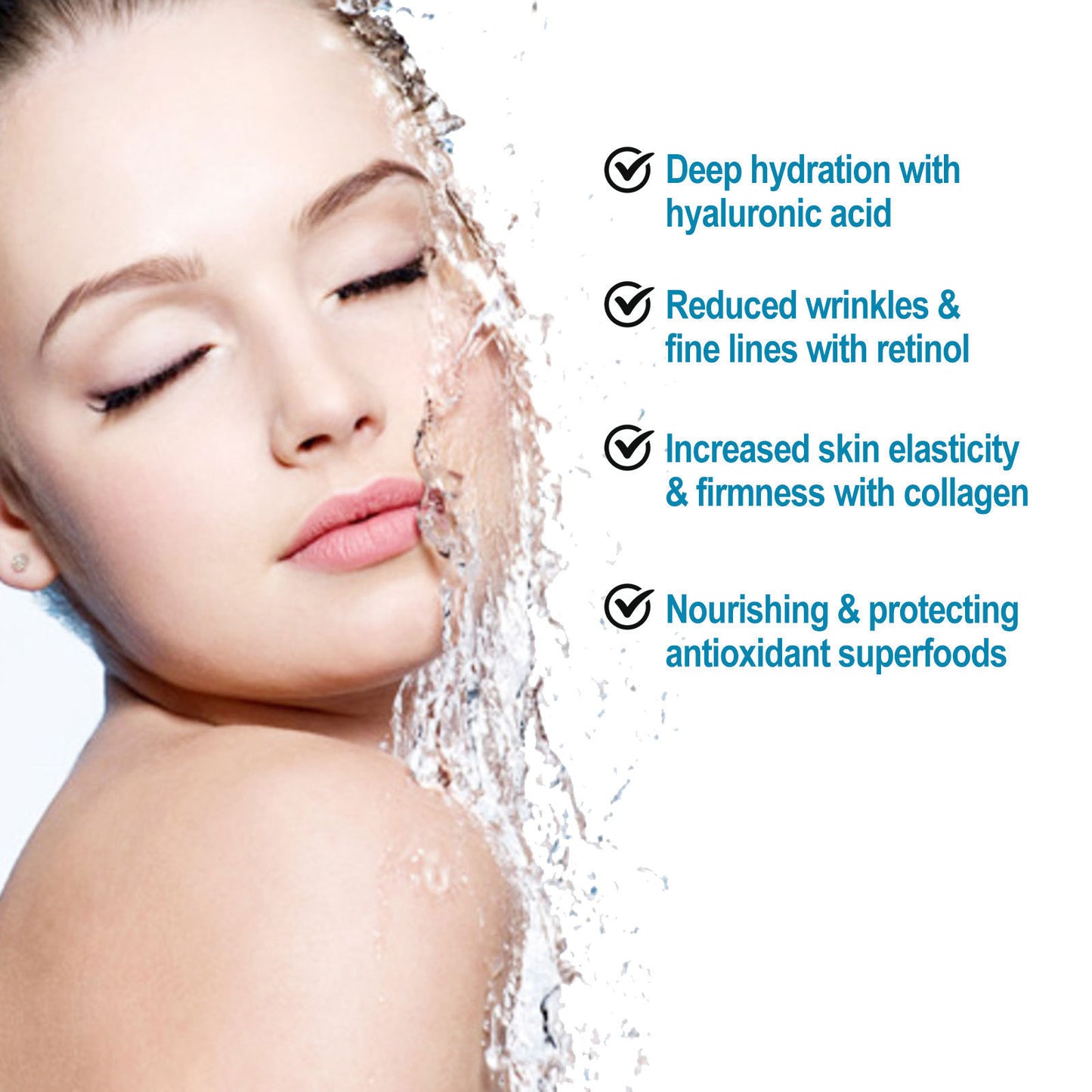 Retinol Deep Moisturizing Cream Hydrating Fading Wrinkle