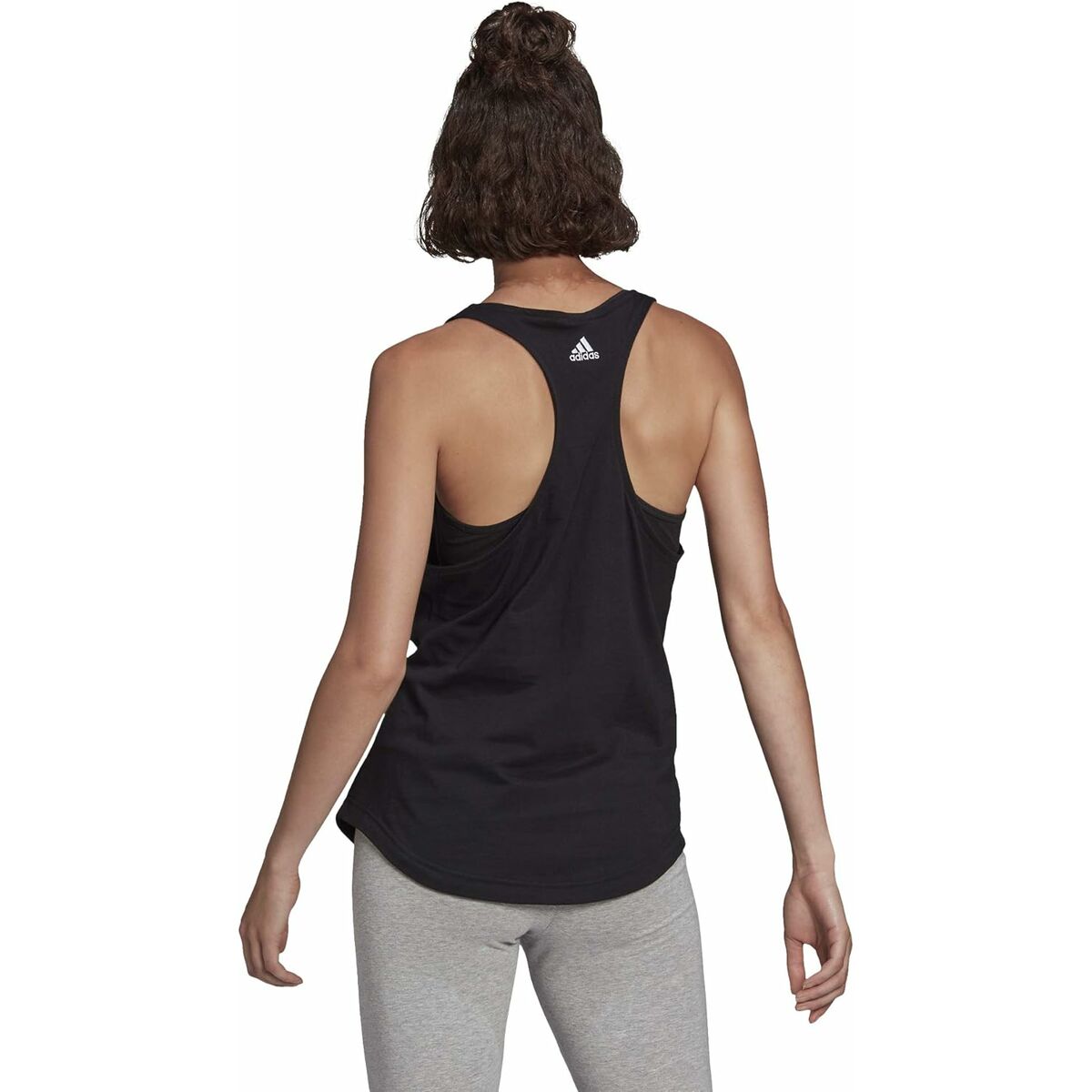 Men’s Short Sleeve T-Shirt Adidas Black-10