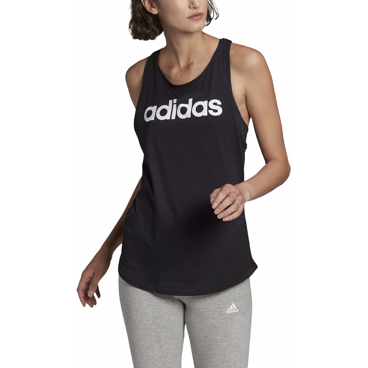 Men’s Short Sleeve T-Shirt Adidas Black-13