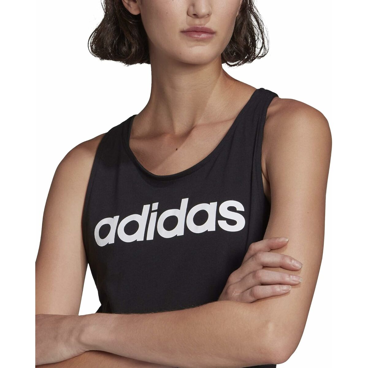 Men’s Short Sleeve T-Shirt Adidas Black-11