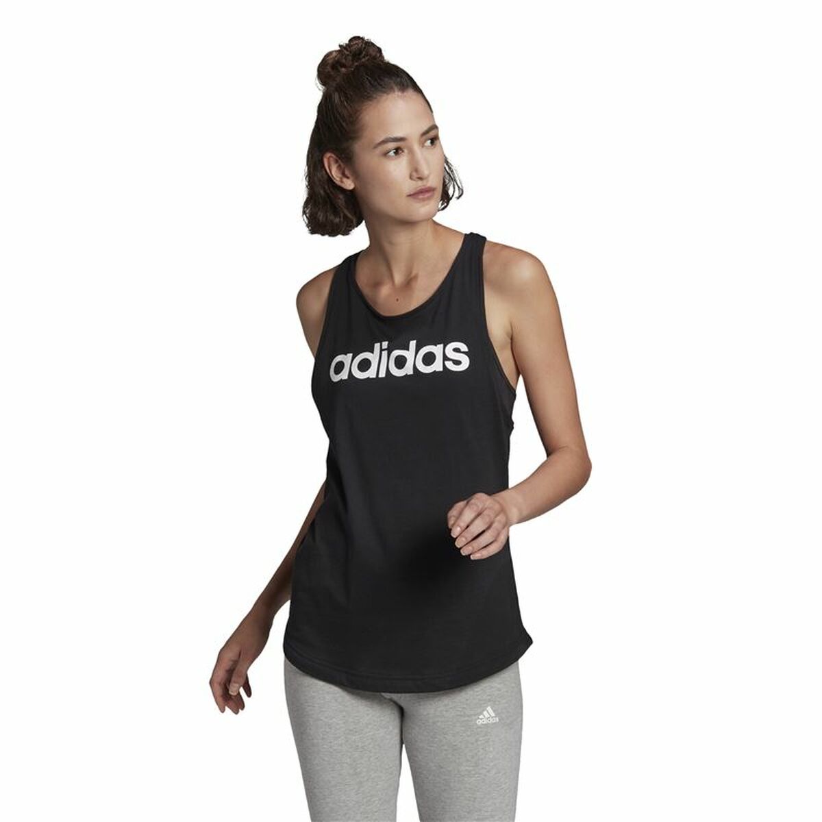 Men’s Short Sleeve T-Shirt Adidas Black-23