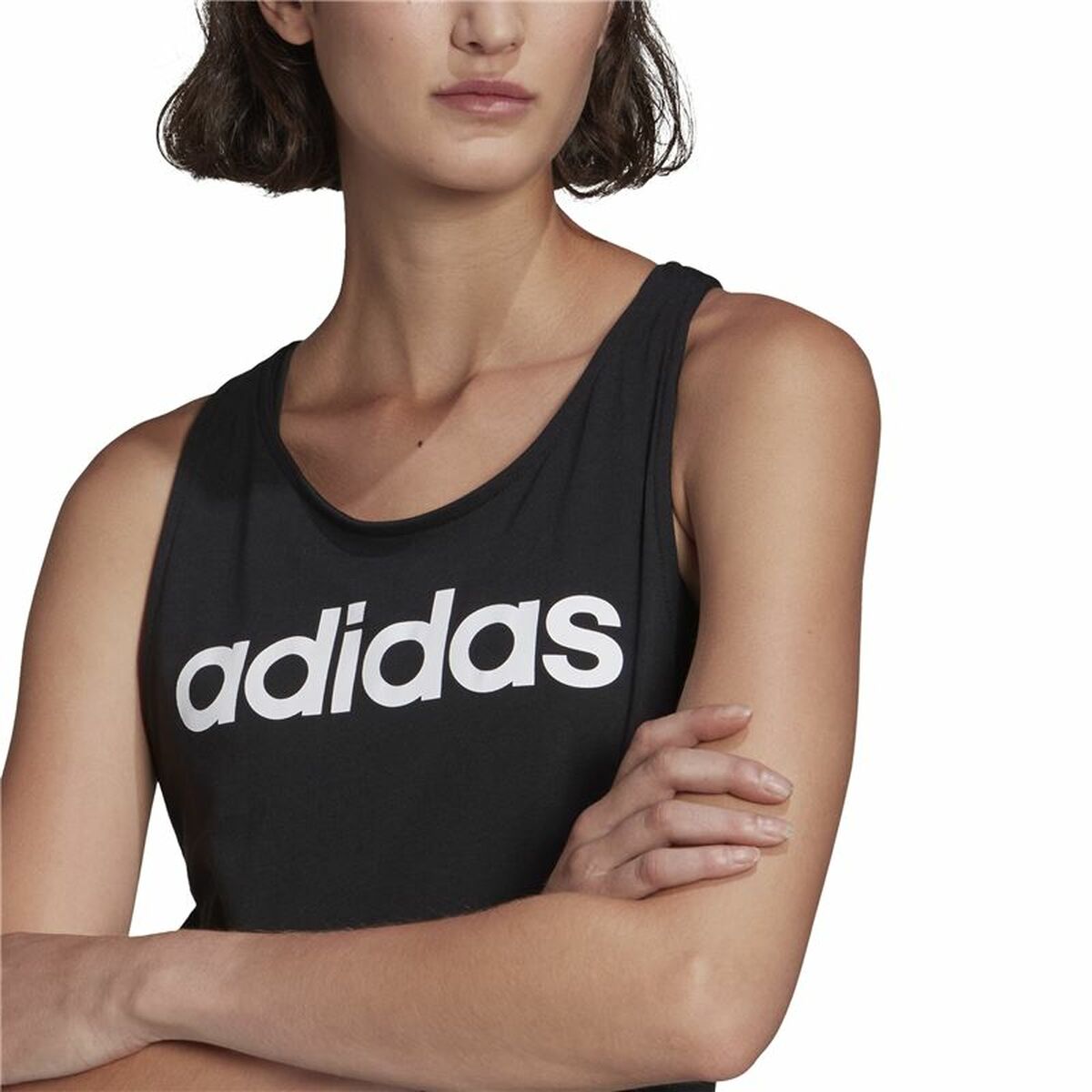 Men’s Short Sleeve T-Shirt Adidas Black-21