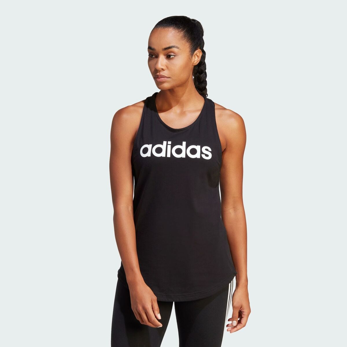 Men’s Short Sleeve T-Shirt Adidas Black-19