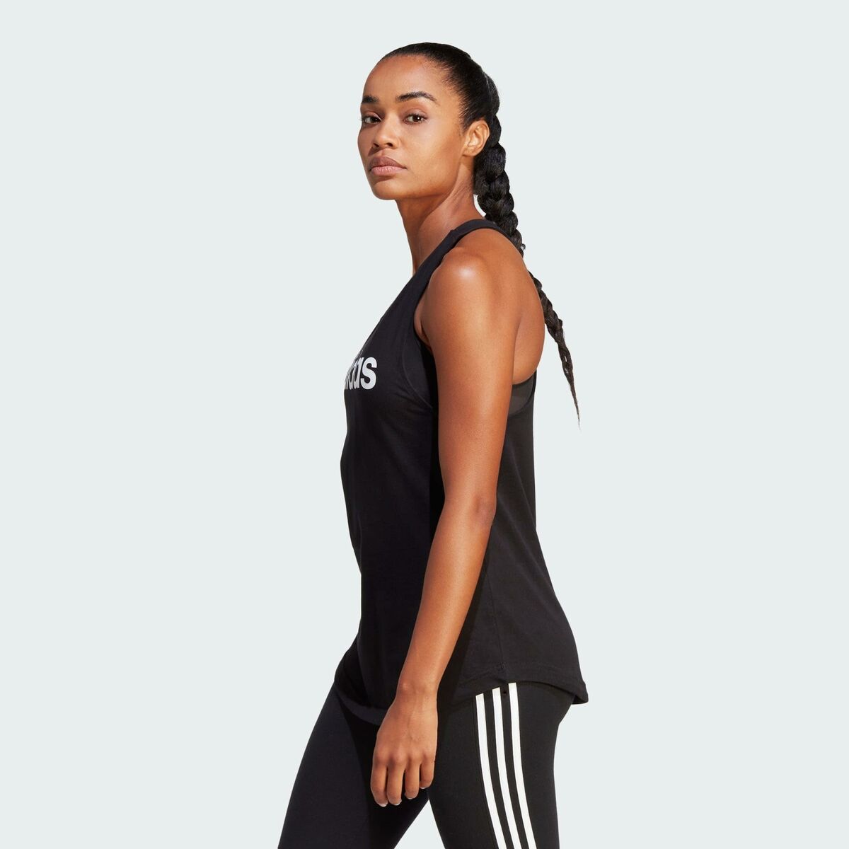 Men’s Short Sleeve T-Shirt Adidas Black-17