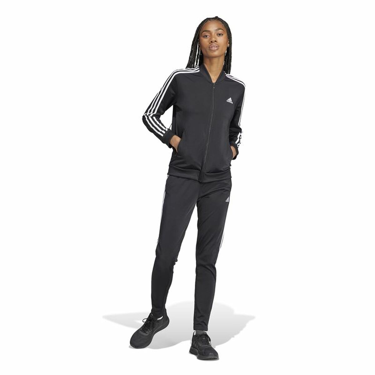 Women's Tracksuit Adidas Black-7