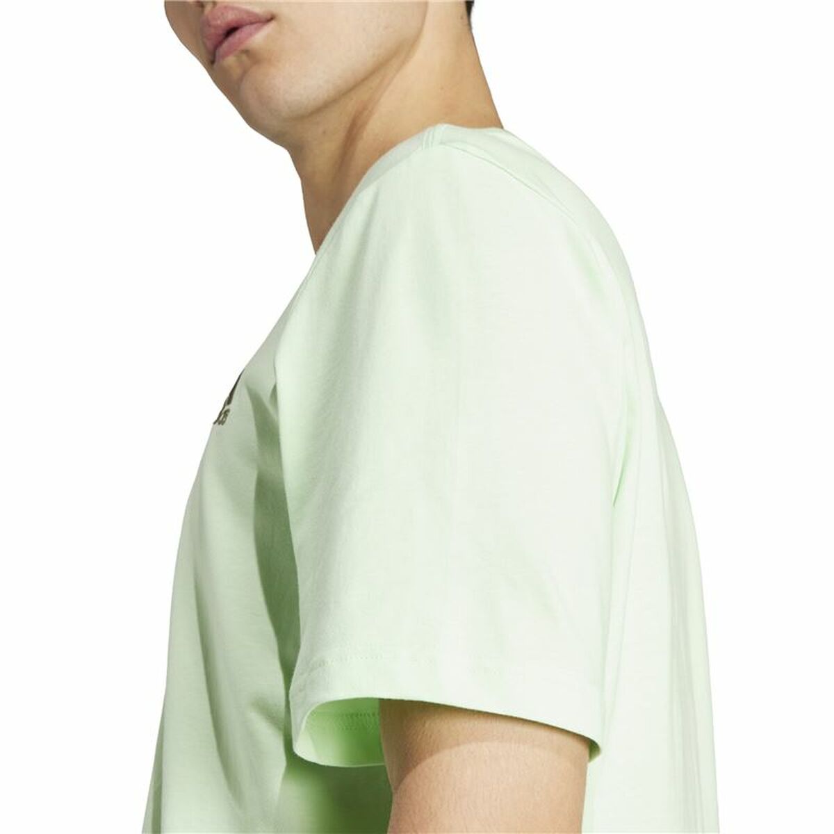 Men’s Short Sleeve T-Shirt Adidas adidas Sl Green-2