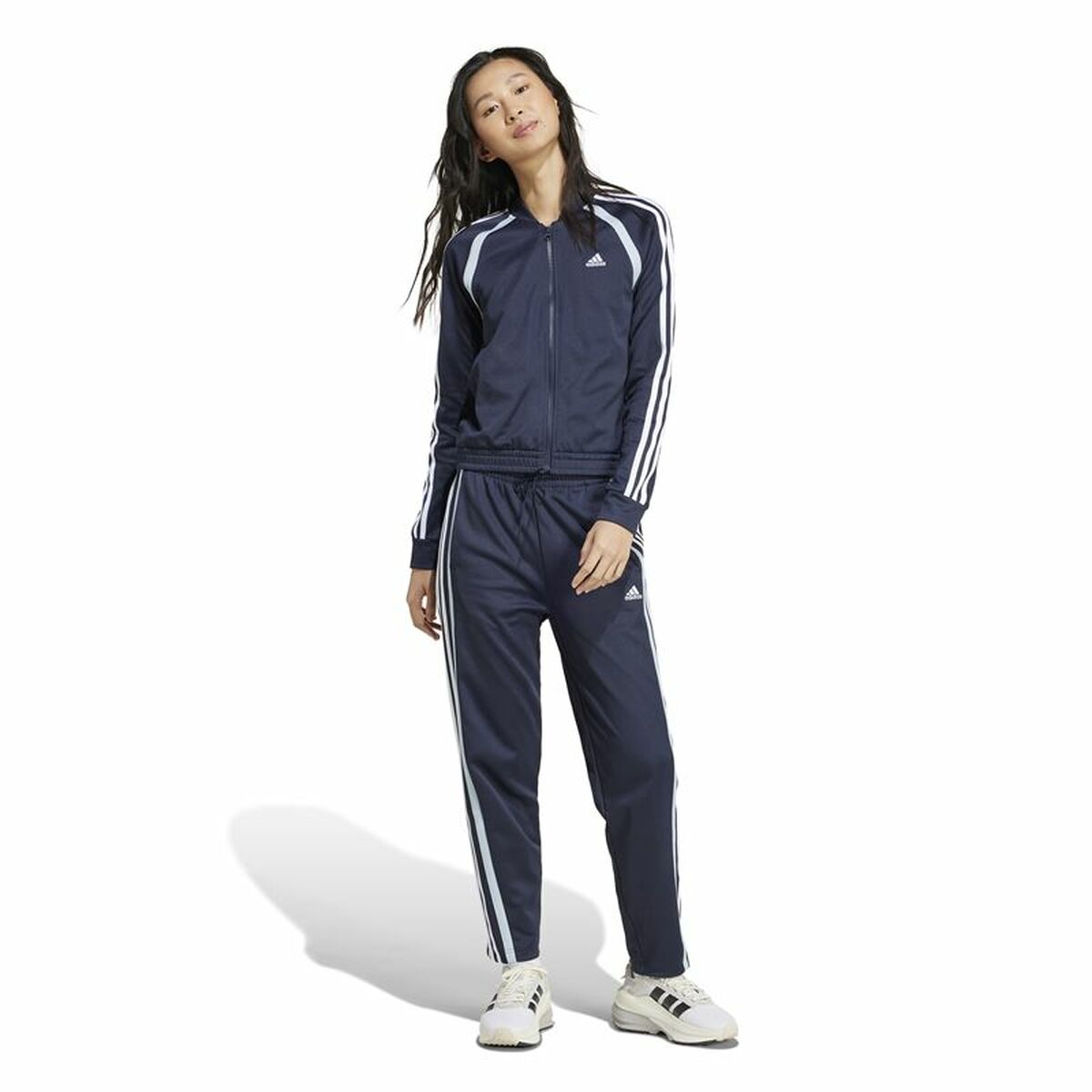 Women's Tracksuit Adidas Teamsport-7