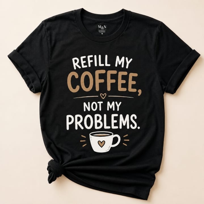 Refill My Coffee, Not My Problems.