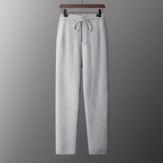 Men's Wool Coat Casual Pants Suit